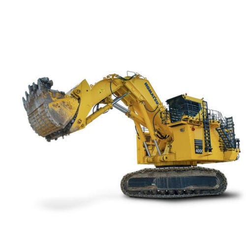 Mittelgroßer Bagger - PC4000-11 - Komatsu Construction and Mining Equipment - auf Raupen / Diesel