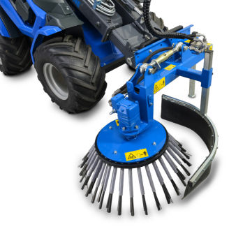 Topfbürste - C890270 - Multione - zur Wildkrautentfernung / Stahl / für Kehrmaschine