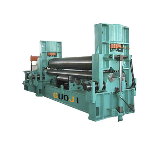 3-Walzen-Rundbiegemaschine - GJW11S-30X3000 - Nantong Guoji Machinery Equipment Co.,Ltd. - hydraulisch / mit tragbarem Bedienfeld / für Schwerlastanwendungen