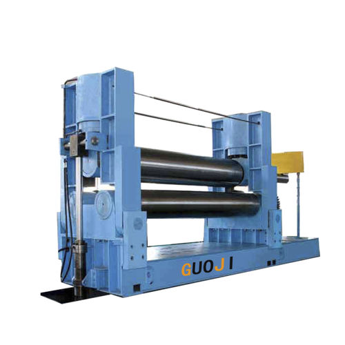 3-Walzen-Rundbiegemaschine - GJW11Y-60X2500 - Nantong Guoji Machinery Equipment Co.,Ltd. - hydraulisch / automatisch / mit tragbarem Bedienfeld