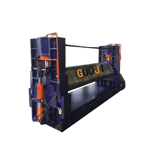 3-Walzen-Rundbiegemaschine - GJW11Y-30X3000 - Nantong Guoji Machinery Equipment Co.,Ltd. - hydraulisch / automatisch / mit tragbarem Bedienfeld