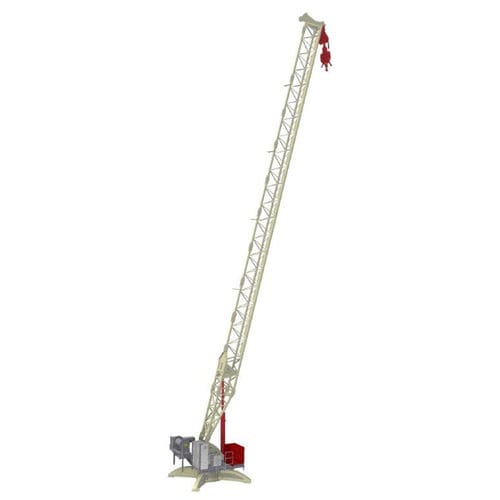 Festinstallierter Kran - CDK 100-16 - TEREX CRANES - Spitzenausleger / Turm / Derrick