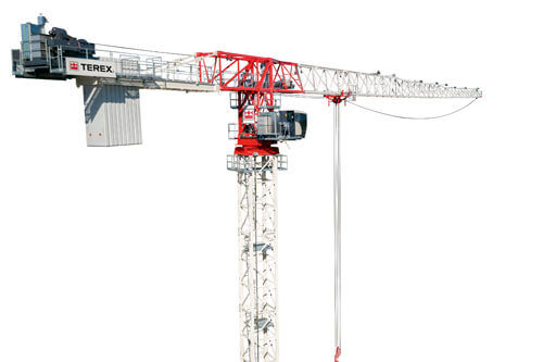 Festinstallierter Kran - CTT 472-20 - TEREX CRANES - spitzenloser Turm / für Baustelle / für den Bergbau