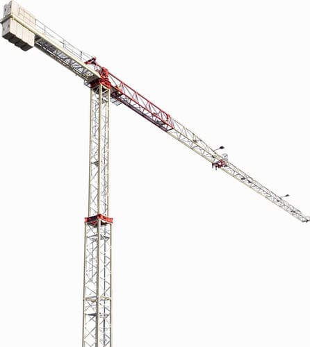 Festinstallierter Kran - CTT 91-5 - TEREX CRANES - spitzenloser Turm / für Baustelle / für Hubanwendungen