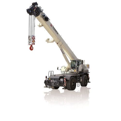 Mobiler Kran - TRT 100US - TEREX CRANES - Teleskop / für Baustelle / für schwierige Gelände