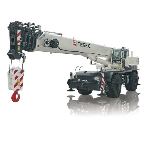 Mobiler Kran - TRT 90 - TEREX CRANES - Teleskop / für Baustelle / für schwierige Gelände