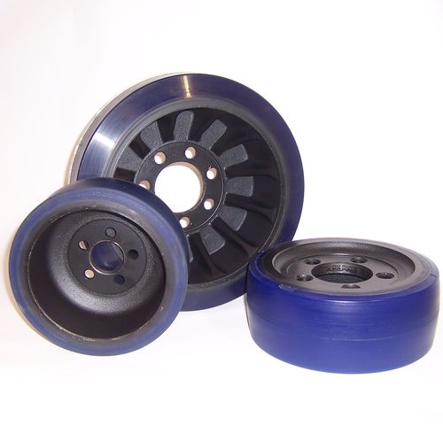 Laufflächen-Rad - ZETA SOFT-MOB series - LAG SPA - Polyurethan / glatt