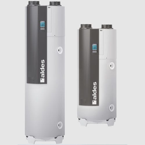 Warmwasserbereiter mit Wärmerückgewinnung - T.Flow® Hygro+ / Nano - Aldes - für Sanitäranwendungen