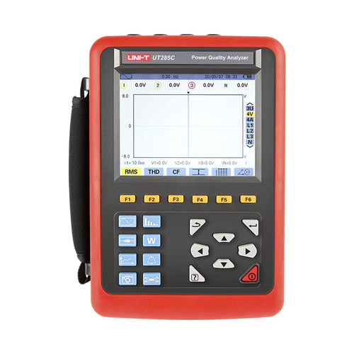 Analysator für dreiphasige Stromnetze - UT285C  - UNI-TREND TECHNOLOGY (CHINA) CO., LTD. - Netzqualität / Oberschwingung / Echtzeit