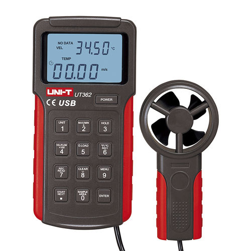 Flügelrad-Anemometer - UT360 series - UNI-TREND TECHNOLOGY (CHINA) CO., LTD. - digital / tragbar / USB