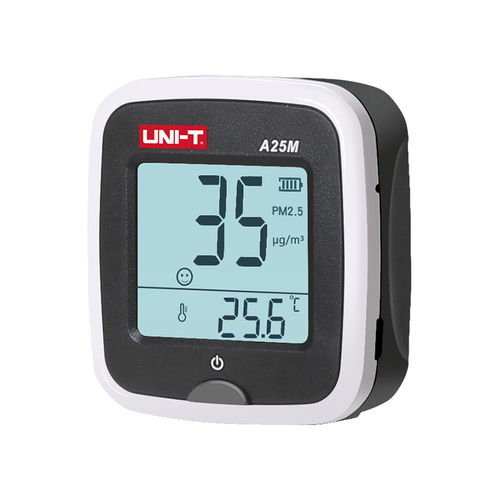 Luftqualitäts-Messgerät / PM2.5 - A25 series - UNI-TREND TECHNOLOGY (CHINA) CO., LTD. - tragbar / mit Display