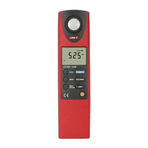 Digitales Luxmeter - UT380 series - UNI-TREND TECHNOLOGY (CHINA) CO., LTD. - USB / CE