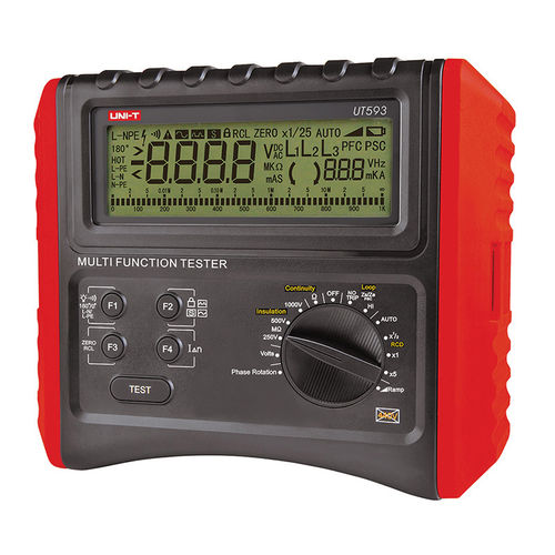 Impedanztester - UT590 series - UNI-TREND TECHNOLOGY (CHINA) CO., LTD. - Phasenfolge / RCD / Spannung