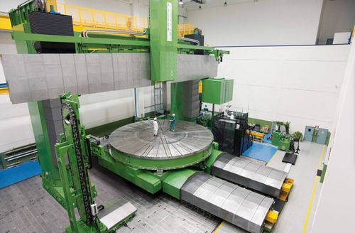 CNC-Drehmaschine - AY series - PIETRO CARNAGHI - vertikal / 3-Achs / hydrostatisch
