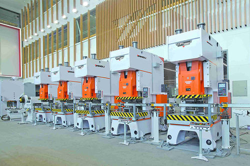 Elektromechanische Presse - CP1 series - Yangli Group Co., Ltd. - PLC-gesteuert / digital / mit frontaler Be- und Entladung