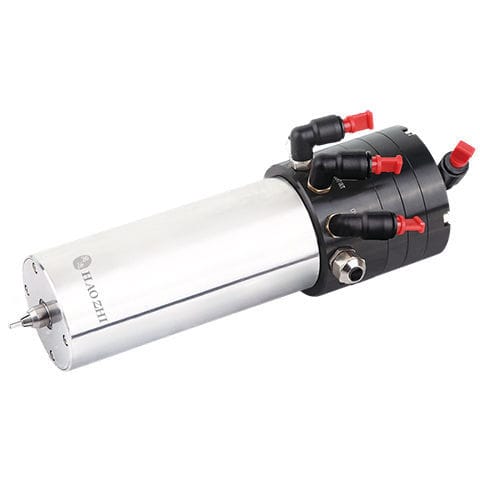 Bearbeitungs-Motorspindel - DQF-200E - Guangzhou Haozhi Industrial Co., Ltd - zum Zuschneiden von Halbleiterplatten / Bohr / motorisiert