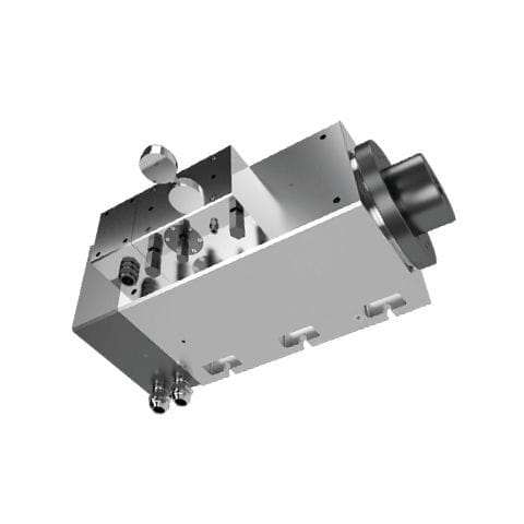 Schneid-Motorspindel - DYFDM-125(100)36/30-XWS - Guangzhou Haozhi Industrial Co., Ltd - Bearbeitung / Schleif / motorisiert