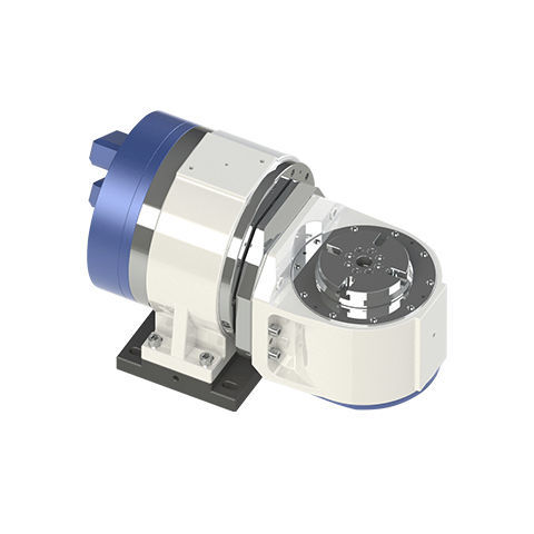 Motordrehtisch - DZDA series - Guangzhou Haozhi Industrial Co., Ltd - vertikal / schwenkbar / zur Materialbearbeitung