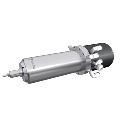 Frässpindel - DGZ-06260/1.2A1-PW - Guangzhou Haozhi Industrial Co., Ltd - motorisiert / wassergekühlt / Flansch
