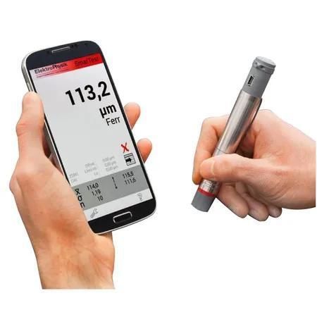 Stahl-Dickenmessgerät - SmarTest F 1.5 - ERICHSEN GmbH & Co. KG - Schicht / tragbar / mit Magnetinduktion