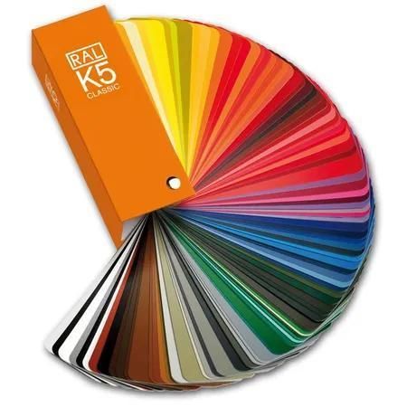 RAL-Farbtabelle - K5 gloss - ERICHSEN GmbH & Co. KG