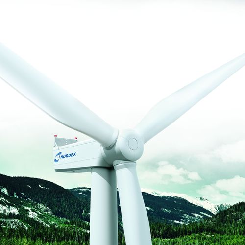 Windkraftanlage mit Planetengetriebe - N117/3600 - Nordex Energy - mit variabler Geschwindigkeit