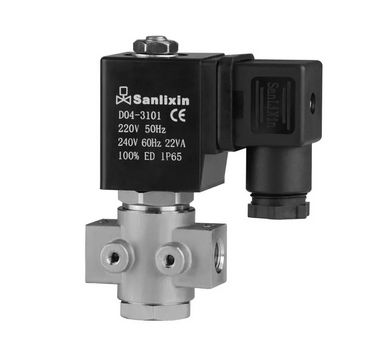 Direktgesteuertes Magnetventil - SLP - SANLIXIN SOLENOID VALVE CO., LTD - 2/2-Wege / Schließer / für Heißwasser