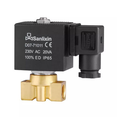 Direktgesteuertes Magnetventil - SLZ  - SANLIXIN SOLENOID VALVE CO., LTD - 2/2-Wege / NC / Luft