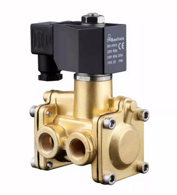 Vorgesteuertes Magnetventil - SLT  - SANLIXIN SOLENOID VALVE CO., LTD - 3/2-Wege / normal geschlossen / Schließer
