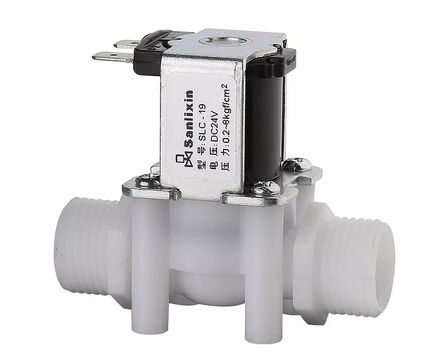 Direktgesteuertes Magnetventil - SLC  - SANLIXIN SOLENOID VALVE CO., LTD - 2-Wege / normal geschlossen / Wasser