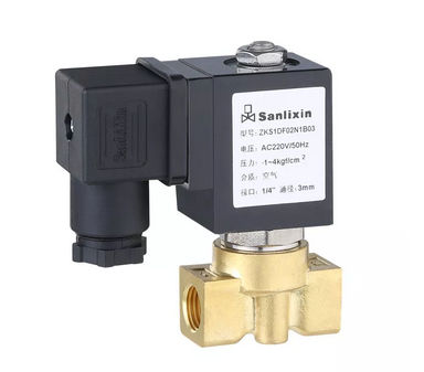 Direktgesteuertes Magnetventil - ZKS - SANLIXIN SOLENOID VALVE CO., LTD - 2/2-Wege / normal geschlossen / Wasser