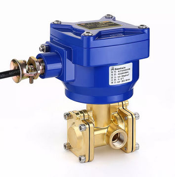 Direktgesteuertes Magnetventil - SANLIXIN SOLENOID VALVE CO., LTD - 2-Wege / für Gas / IP65