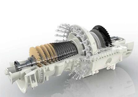 Gas-Turbine - AE64.3A - Shanghai Electric Group Co., Ltd. - für Stromerzeugung