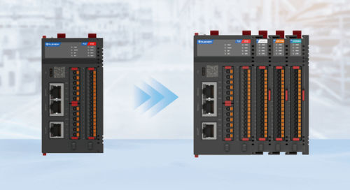 Eingebaute SPS - FL8 series - Shanghai Flexem Technology Co., Ltd - auf Ethernet-Netz / CANopen / RS485