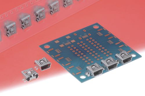 Datensteckverbinder - UX Series - Hirose Electric Europe B.V. - USB / PCB / SMT