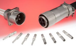 Zirkulärer Steckverbinder - EM-W Series - Hirose Electric Europe B.V. - Stromversorgung / koaxial / Crimp