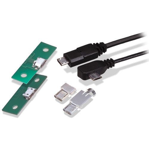 Datensteckverbinder - ZX Series - Hirose Electric Europe B.V. - Micro-USB / SMT / gerade Ausführung