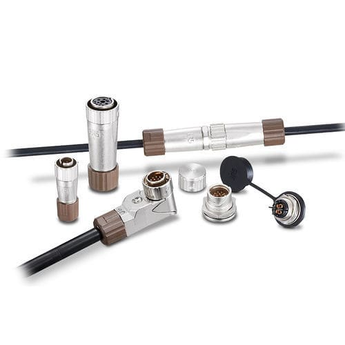 Zirkulärer Steckverbinder - LF Series - Hirose Electric Europe B.V. - RF / Jack / Ethernet