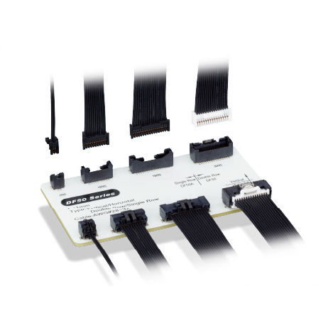 Datensteckverbinder - DF50 Series - Hirose Electric Europe B.V. - Pins Header / SMT / Kabel-an-Karte