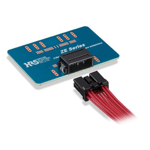 Elektrischer Steckverbinder / Kabel-an-Karte - ZE05 Series  - Hirose Electric Europe B.V. - Daten / Hybrid / SMT
