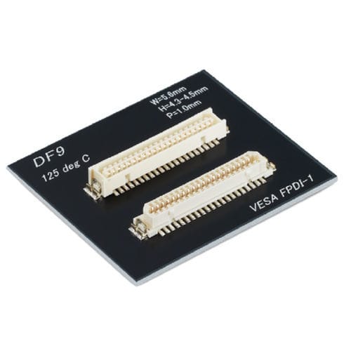 Datensteckverbinder - DF9 Series - Hirose Electric Europe B.V. - SMT / Karte-an-Karte / parallel