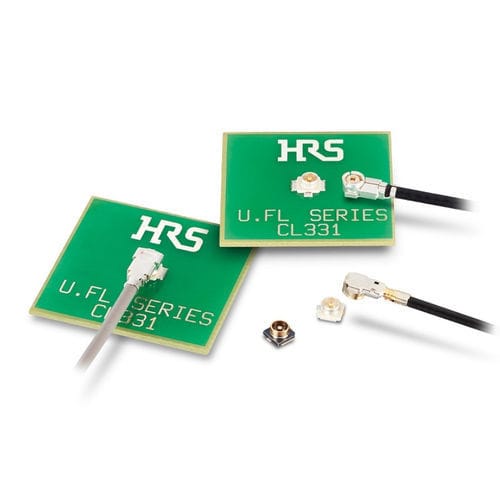 Datensteckverbinder - U.FL Series - Hirose Electric Europe B.V. - koaxial / SMA / SMT