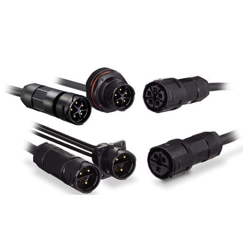 Zirkulärer Steckverbinder - HR41 Series - Hirose Electric Europe B.V. - RF / Bajonett / mit Verriegelung
