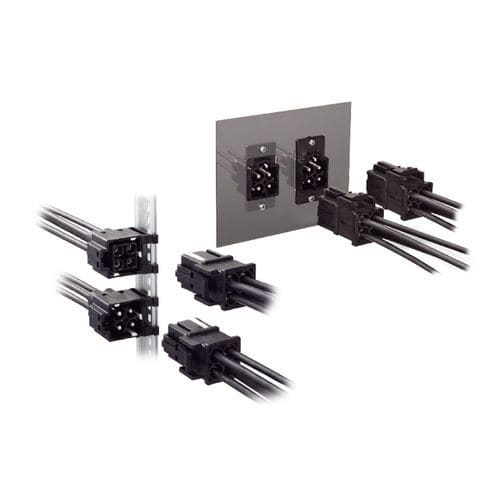 Stromversorgungs-Steckverbinder - EM35M Series - Hirose Electric Europe B.V. - DIN / parallel / Crimp