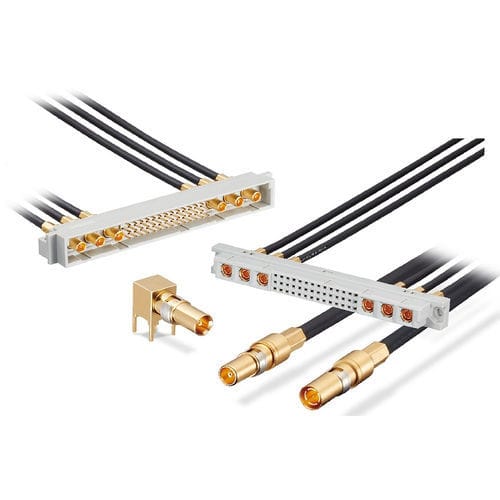 Kombinierter Steckverbinder - PO51/PO72 Series - Hirose Electric Europe B.V. - DIN / koaxial / FPC