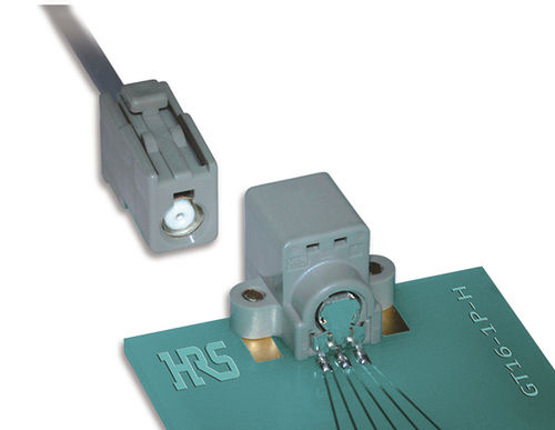 RF-Steckverbinder - GT16 Series - Hirose Electric Europe B.V. - koaxial / rechteckig / Crimp