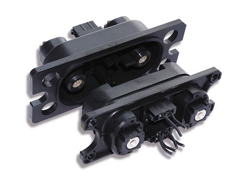 Datensteckverbinder - PS2-200A series - Hirose Electric Europe B.V. - rechteckig / mit Verriegelung / für Batterie