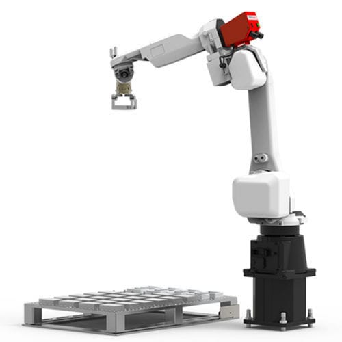 Roboterzelle zum Laden - Pallet-Load Single - RoboJob - zum Entladen / für Kleinteile