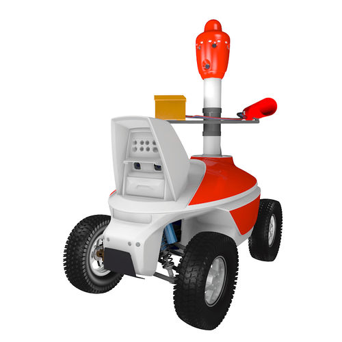 Mobiler Überwachungsroboter - S4 series - SMP Robotics Systems Corp. - für Außenbereich / Zur Vogelkontrolle