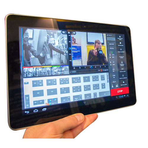 Robotersteuerung mit Touchscreen - Rover S5 - SMP Robotics Systems Corp. - mobil